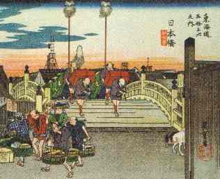Nihonbashi in 1830s